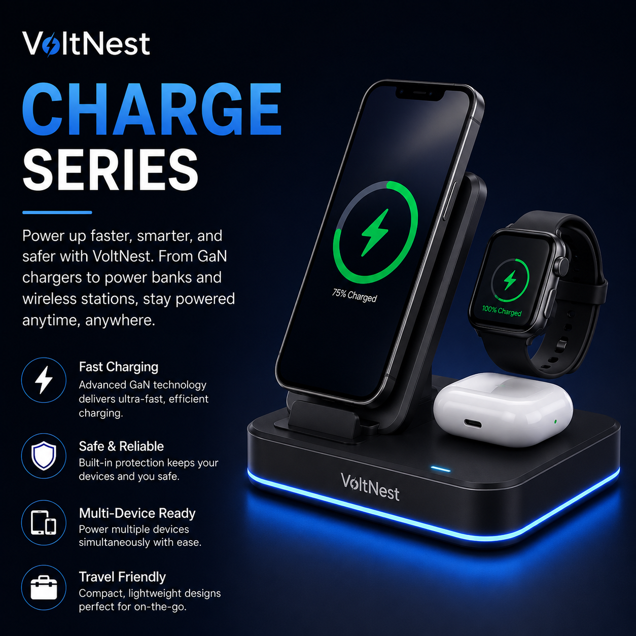 VoltNest Charge Series
