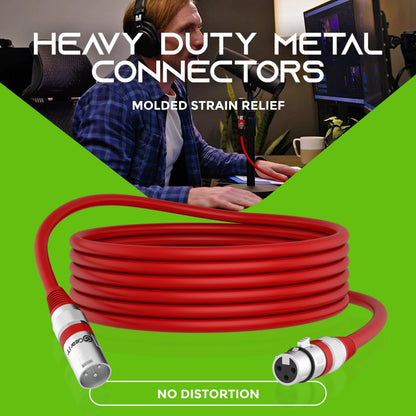 XLR Male to Female Cable Professional Microphone Extension Cable for Recording Mixer Balanced Speaker Mic XLR 3Pin Audio Lines