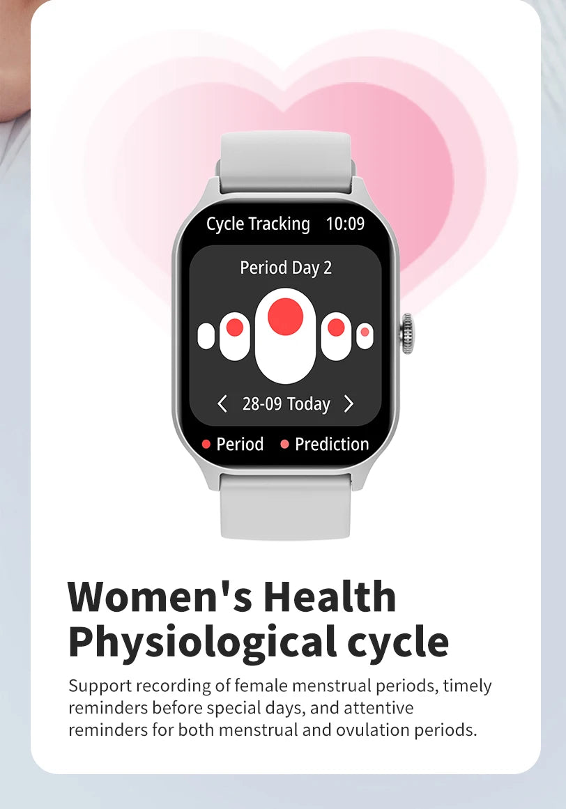 LIGE New Outdoor GPS Tracker Smartwatch Women Sports Women's Watches Heart Rate Sleep Waterproof Men Smart Watch For Android ios