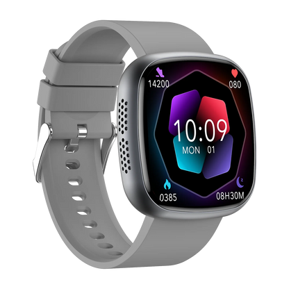 ET593 Bluetooth Calling Smart Watch 1.75" Full Touch Screen IP68 Fitness Tracker for Android iOS with SpO2 HR Sleep