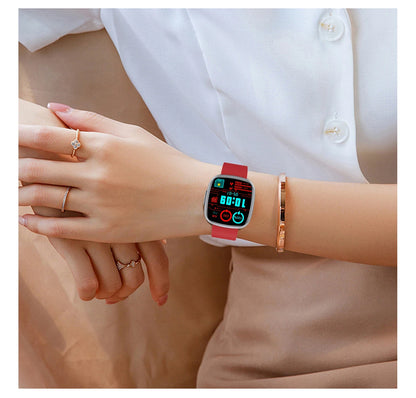 ET593 Bluetooth Calling Smart Watch 1.75" Full Touch Screen IP68 Fitness Tracker for Android iOS with SpO2 HR Sleep