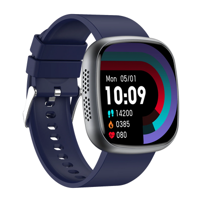 ET593 Bluetooth Calling Smart Watch 1.75" Full Touch Screen IP68 Fitness Tracker for Android iOS with SpO2 HR Sleep