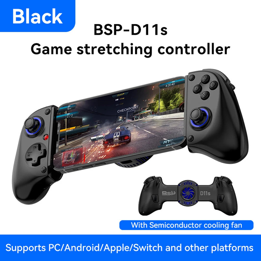 Wireless Bluetooth Mobile Gaming Controller | Hall Triggers | Switch, iOS, Android, PC | VoltNest