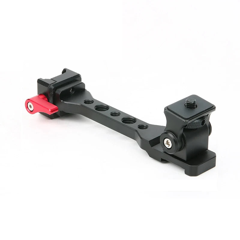 Camera Monitor Mount for DJI RS4, RS3, RS2, RSC2 Gimbal | 1/4" & 3/8" Cold Shoe | VoltNest