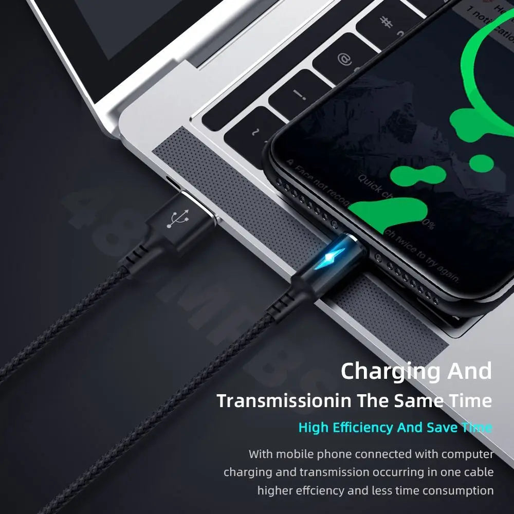 5A Fast Charging USB-C Cable | LED Indicator | 1.2M & 2M | VoltNest