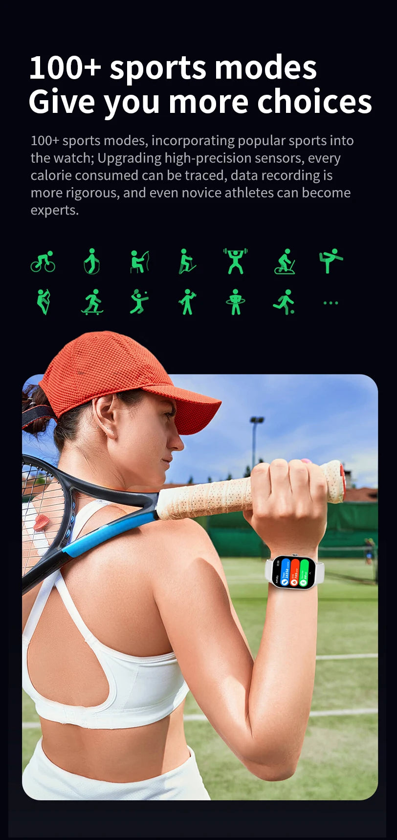 LIGE New Outdoor GPS Tracker Smartwatch Women Sports Women's Watches Heart Rate Sleep Waterproof Men Smart Watch For Android ios