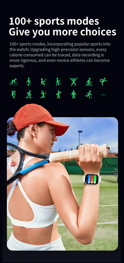 LIGE New Outdoor GPS Tracker Smartwatch Women Sports Women's Watches Heart Rate Sleep Waterproof Men Smart Watch For Android ios
