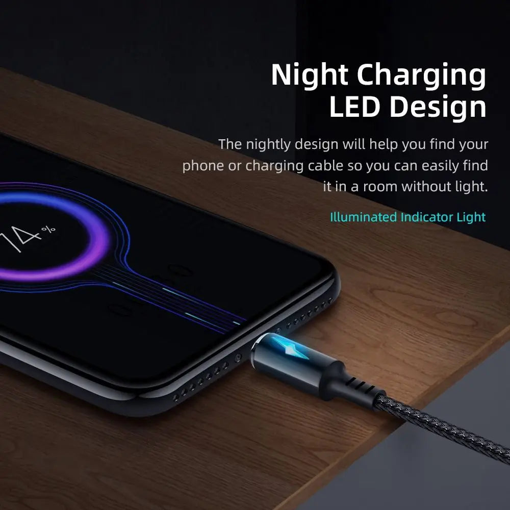5A Fast Charging USB-C Cable | LED Indicator | 1.2M & 2M | VoltNest