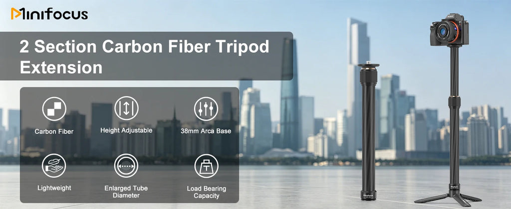 Carbon Fiber Gimbal Extension Pole | DJI Ronin, Zhiyun, Feiyu Compatible | VoltNest