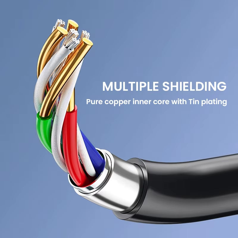 3.5Mm Extension Cable Headphone Extension Cable Gold Plated Aux Cable Audio Stereo Jack Male to Female TRS Cord 1M 5M