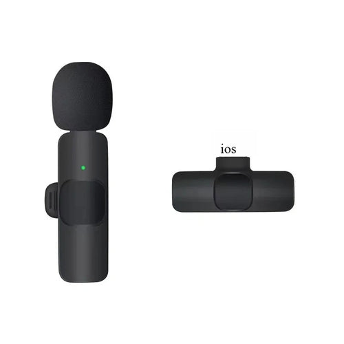 Mini Wireless Lavalier Microphone USB C Noise Cancellation Lapel Mic for Iphone 17/16/15 Video Recording Vlog