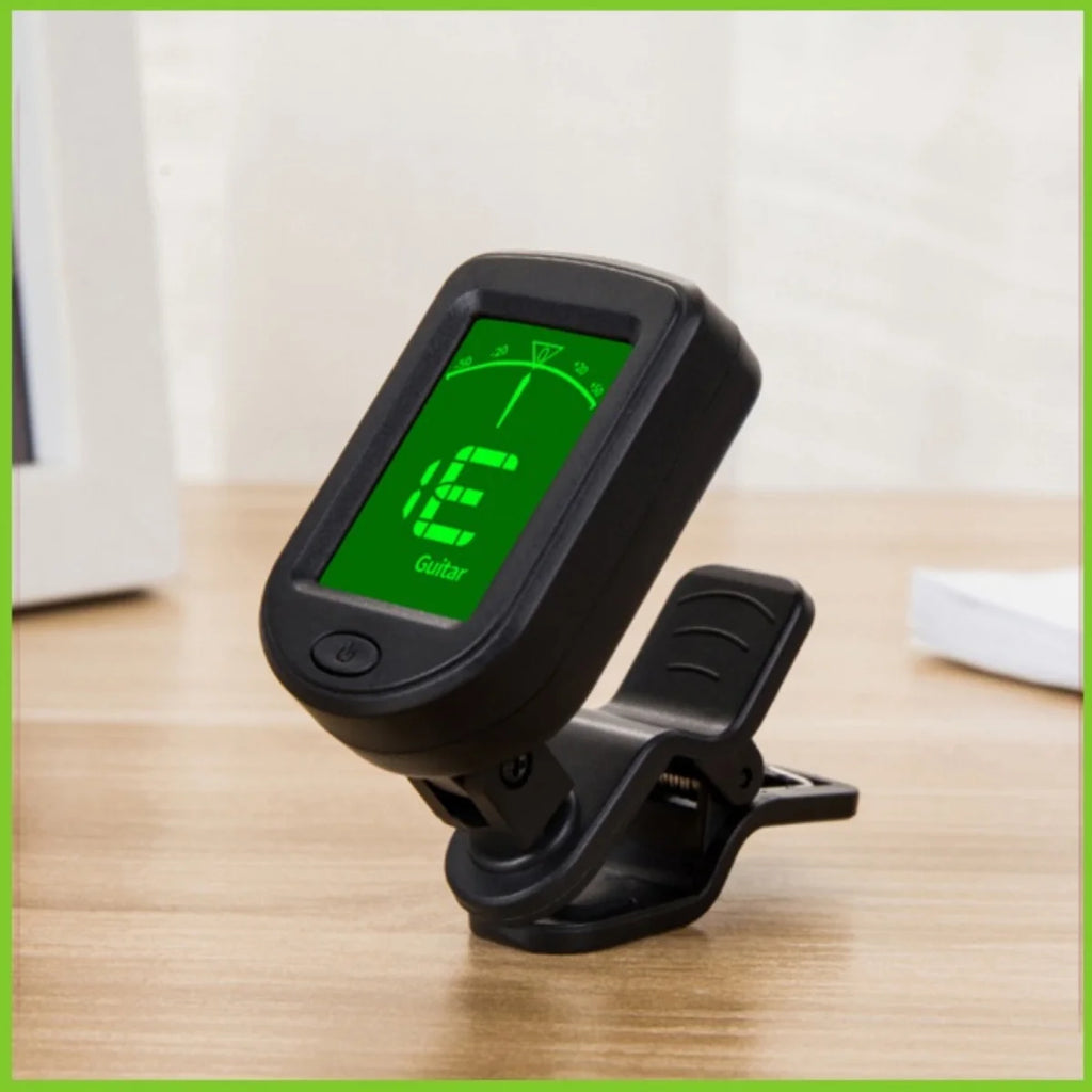 Guitar Tuner Clip on Electronic Tuner LED Display/For Bass Ukulele Violin Mandolin All Instruments