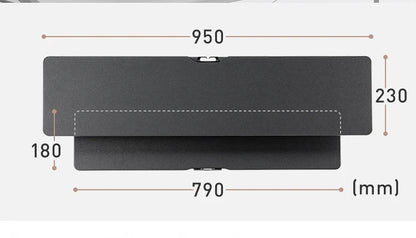 DeskRise Pro | Double-Layer Wooden Monitor Stand Riser with Storage Shelf – Computer Desk Organiser for PC, Laptop & Office Accessories VoltNest - VoltNest