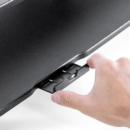 DeskRise Pro | Double-Layer Wooden Monitor Stand Riser with Storage Shelf – Computer Desk Organiser for PC, Laptop & Office Accessories VoltNest - VoltNest