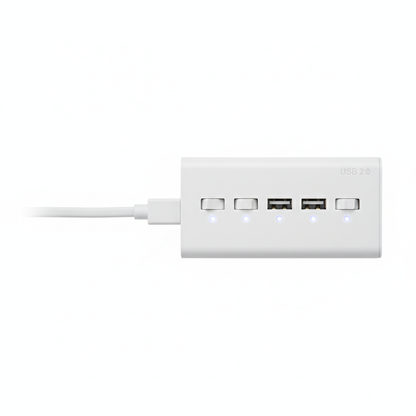 USB 2.0 hub white colorway