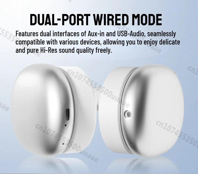 Monster Airstar AH100 ANC Bluetooth 6.0 Over-Ear Headphone with Active Noise Canceling -45dB Powerful Bass Wireless/Wire Headset - VoltNest
