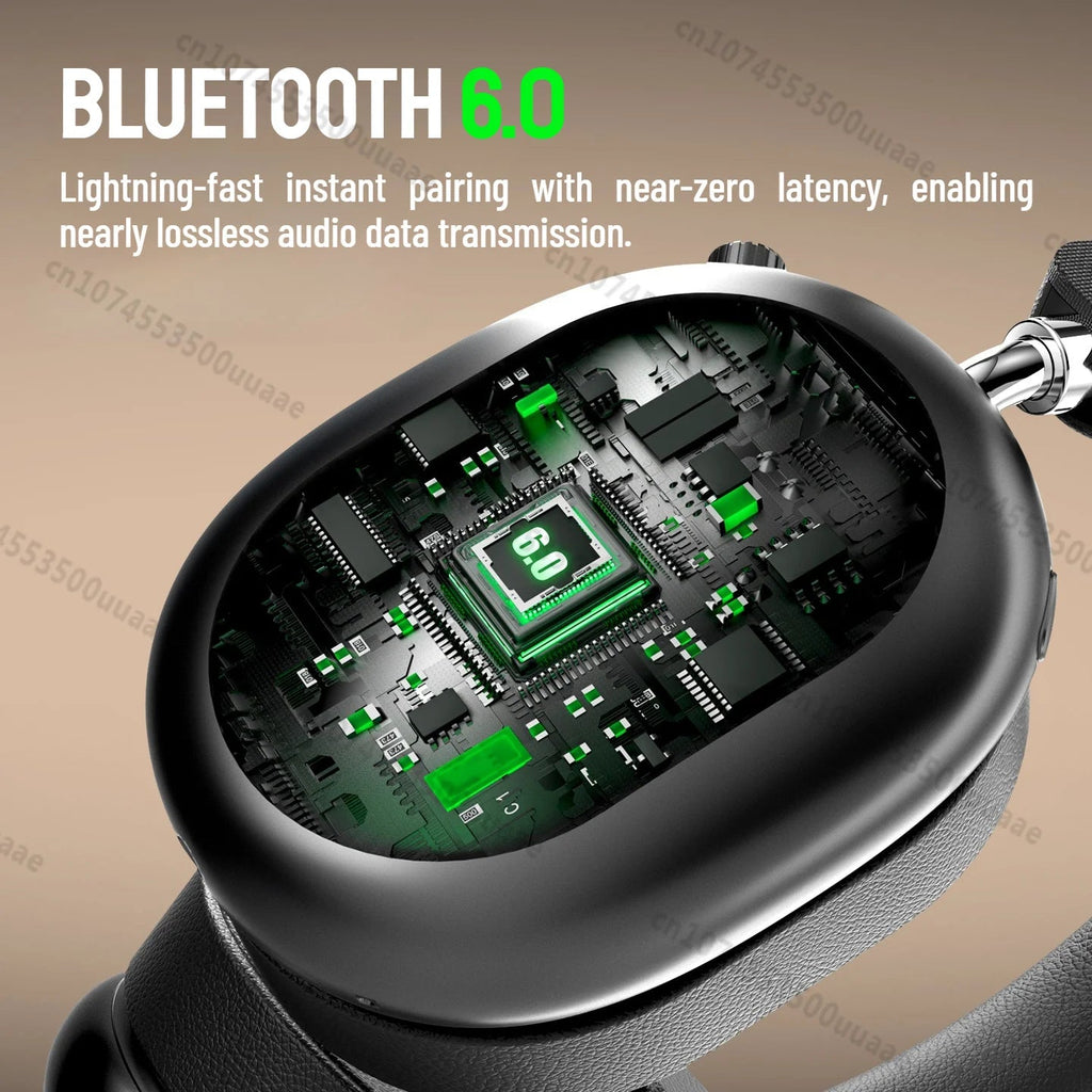 Monster Airstar AH100 ANC Bluetooth 6.0 Over-Ear Headphone with Active Noise Canceling -45dB Powerful Bass Wireless/Wire Headset - VoltNest