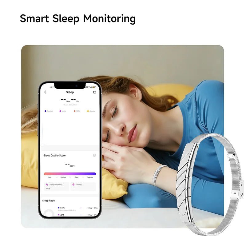New Sports Waterproof Smart Band Bracelet Gesture Control Heart Rate Blood Oxygen Sleep Monitor Pedometer Screen Smartwatch 2026 - VoltNest