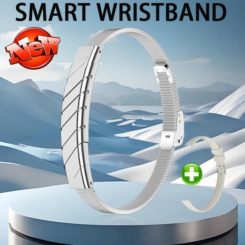 New Sports Waterproof Smart Band Bracelet Gesture Control Heart Rate Blood Oxygen Sleep Monitor Pedometer Screen Smartwatch 2026 - VoltNest