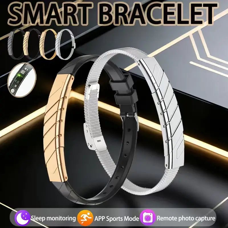 New Sports Waterproof Smart Band Bracelet Gesture Control Heart Rate Blood Oxygen Sleep Monitor Pedometer Screen Smartwatch 2026 - VoltNest
