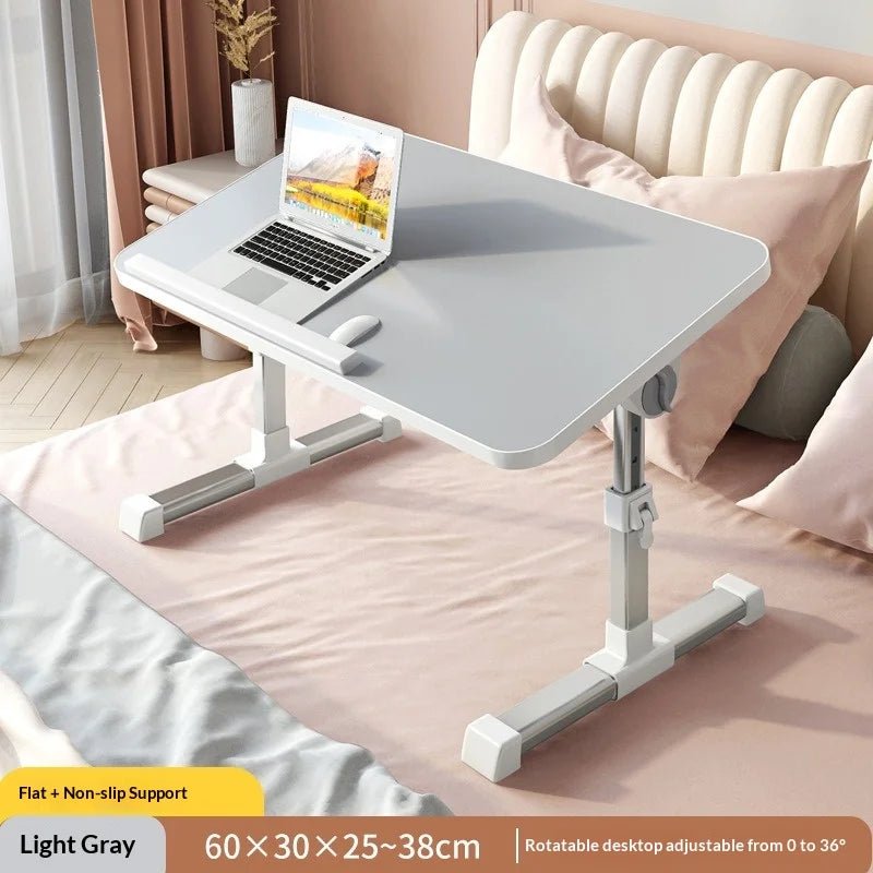 Portable Folding Bed Table with Height Adjustable Legs – Compact Laptop & Computer Desk for Study, Dorm, Bedroom, Office & Gaming – by VoltNest - VoltNest