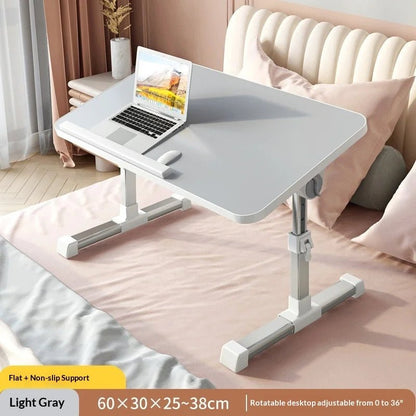 Portable Folding Bed Table with Height Adjustable Legs – Compact Laptop & Computer Desk for Study, Dorm, Bedroom, Office & Gaming – by VoltNest - VoltNest