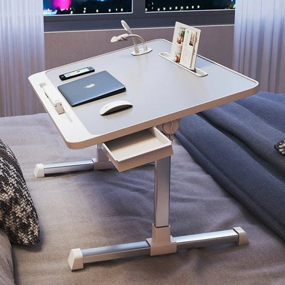 Portable Folding Bed Table with Height Adjustable Legs – Compact Laptop & Computer Desk for Study, Dorm, Bedroom, Office & Gaming – by VoltNest - VoltNest