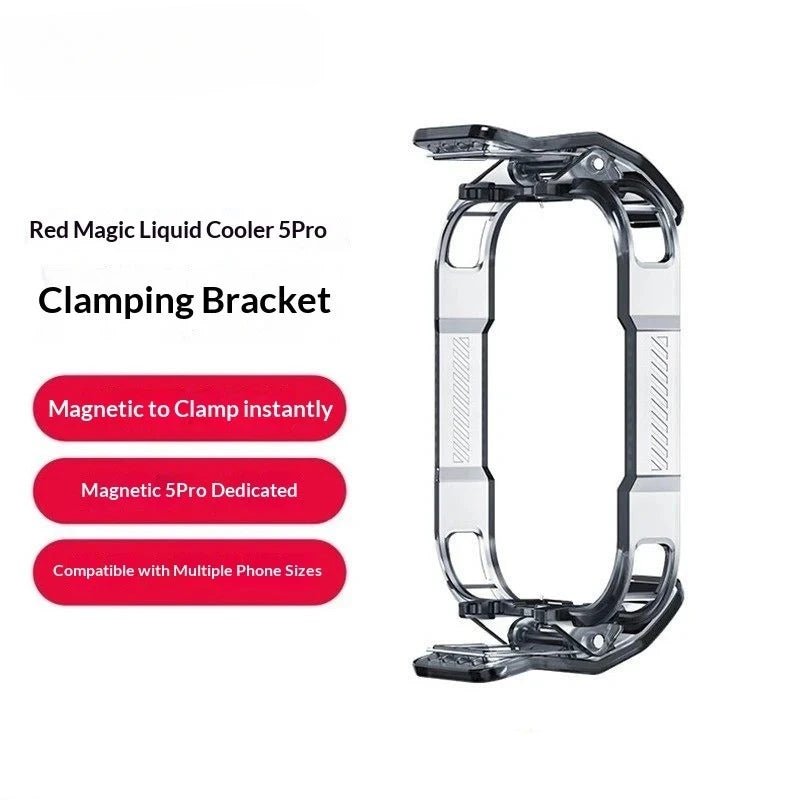 Red Magic Magnetic Heat Sink Cooling Bracket | 5, 5 Pro, 6 Pro | Back Clamp Handle | VoltNest - VoltNest