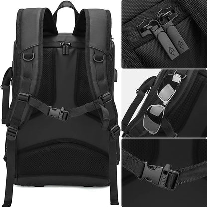 VoltNest Large Capacity Camera Backpack | Oxford Cloth DSLR Photography Travel Bag - VoltNest