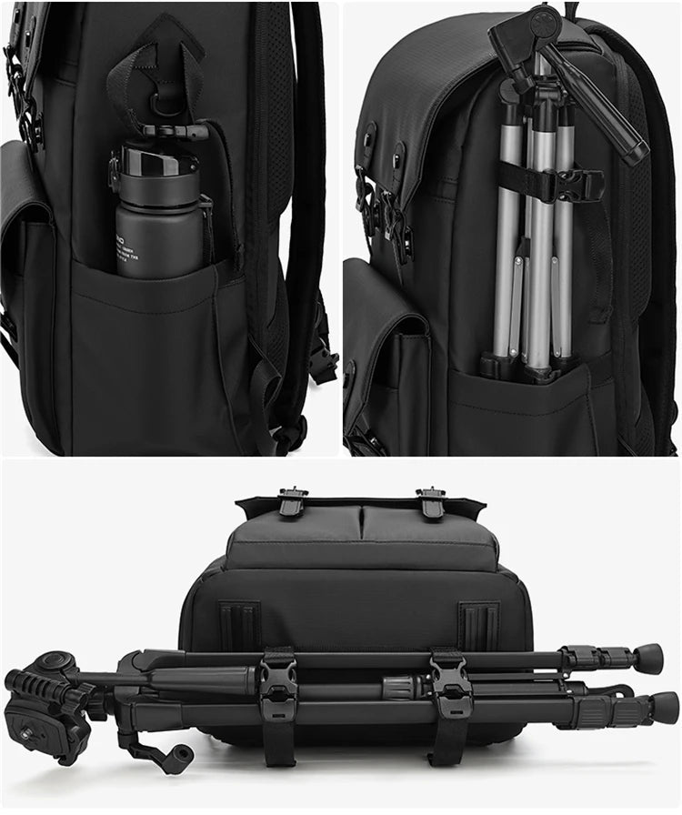VoltNest Large Capacity Camera Backpack | Oxford Cloth DSLR Photography Travel Bag - VoltNest
